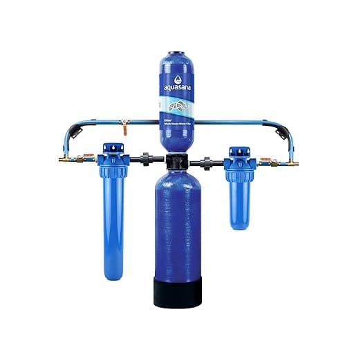 Aquasana Whole House Water Filter System with Carbon & KDF Media