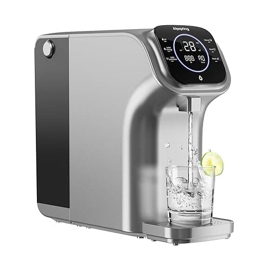 Countertop Reverse Osmosis System with 6-Stage RO Water Filter and UV