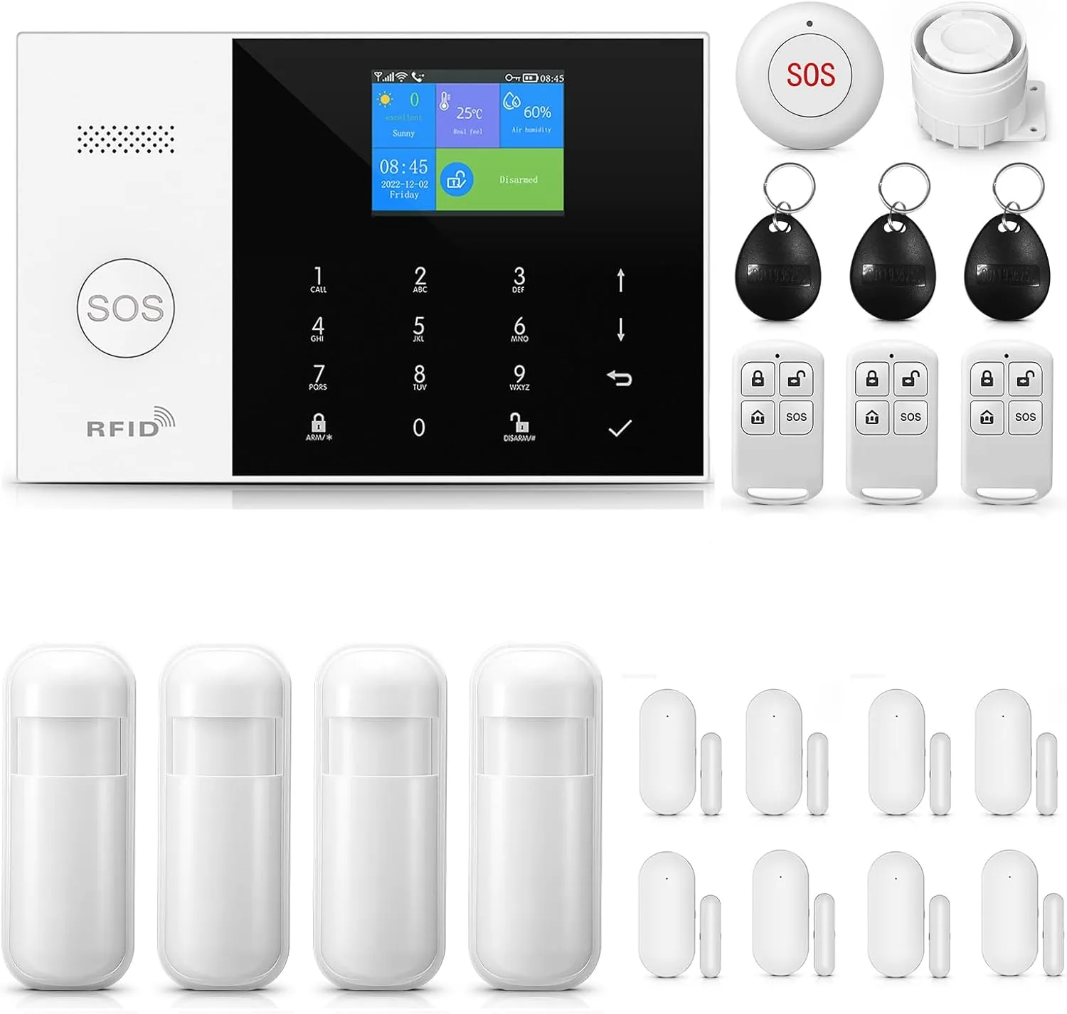 LWOHSI Wireless Alarm System