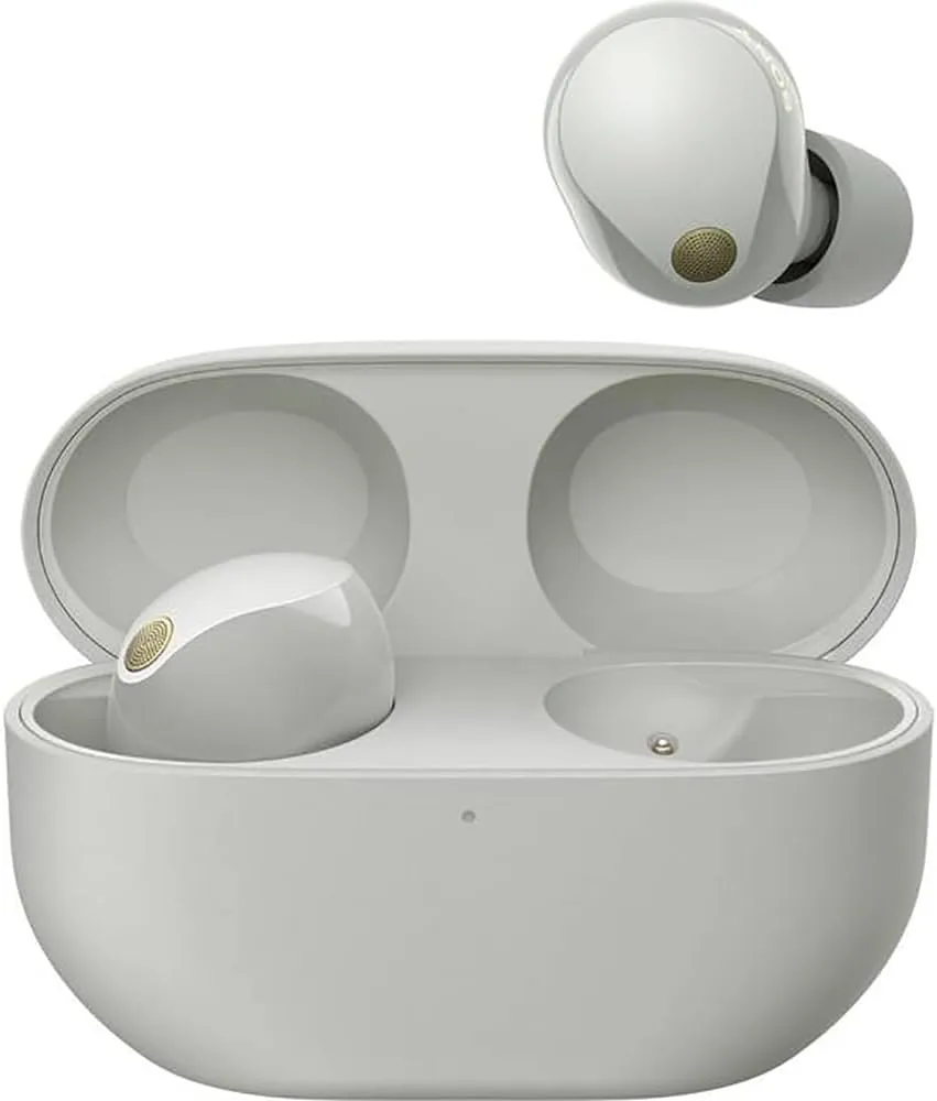 Sony WF-1000XM5 Wireless Earbuds - Silver
