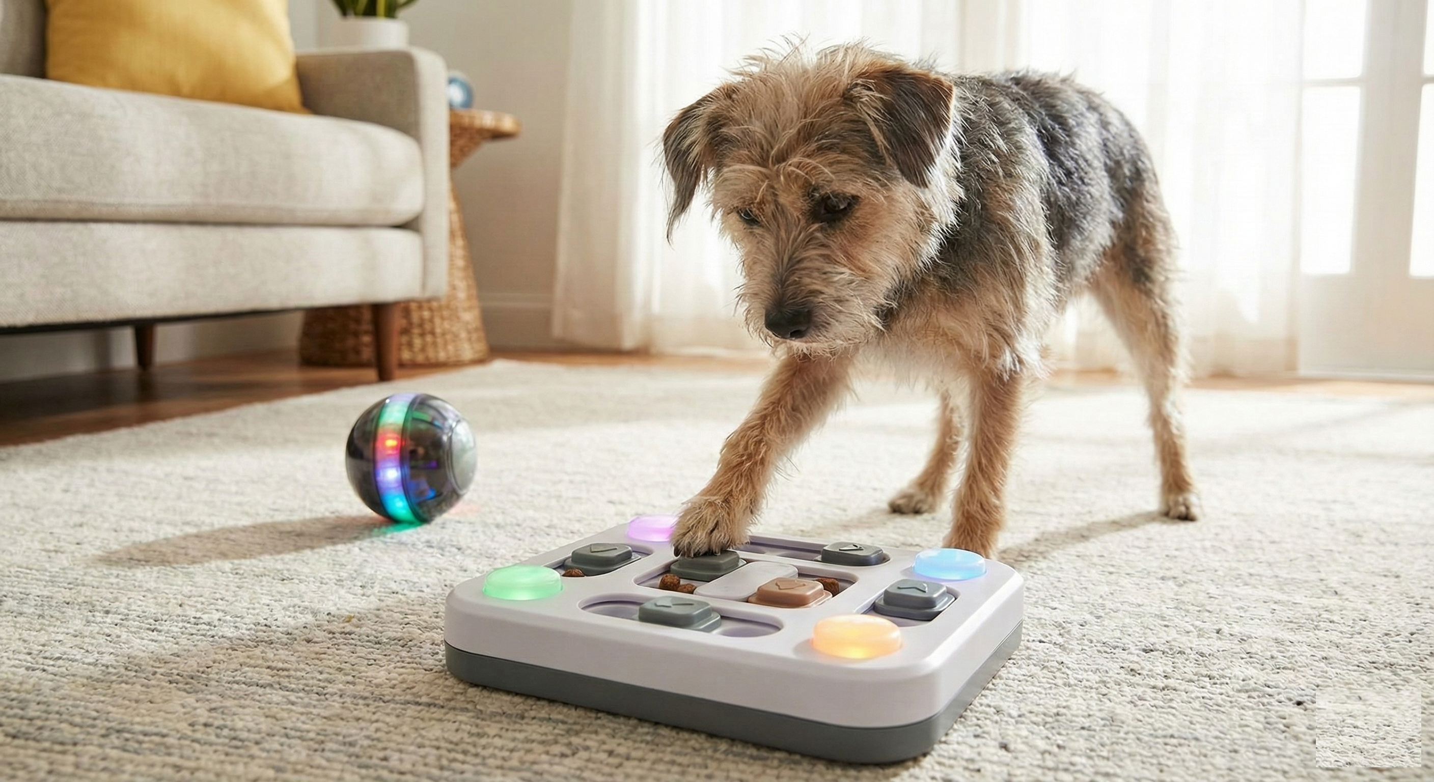 Interactive dog toys for mental stimulation and cognitive enrichment